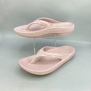 Oofos Oolala Flip Flop Sandal Womens Size US 9 Stardust Yoga Slip On Footwear